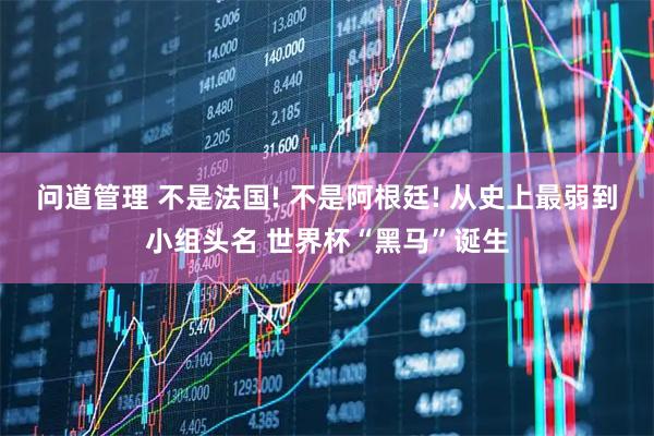 问道管理 不是法国! 不是阿根廷! 从史上最弱到小组头名 世界杯“黑马”诞生